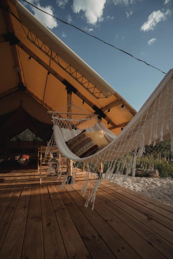 Glamping Mandra Hotel Zatoka Luaran gambar