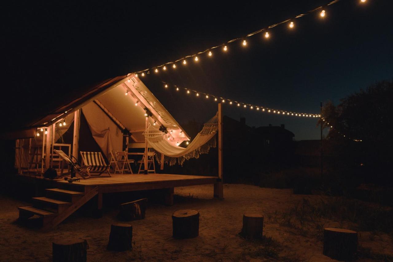 Glamping Mandra Hotel Zatoka Luaran gambar